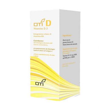 OTI D Vitamina D3 gocce 50 ml | Integratore liquido di vitamina D | OTI