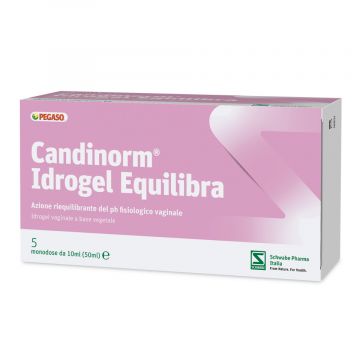 Candinorm Idrogel Equilibria 5 monodose 10 ml | Gel per il ph fisiologico vaginale | PEGASO