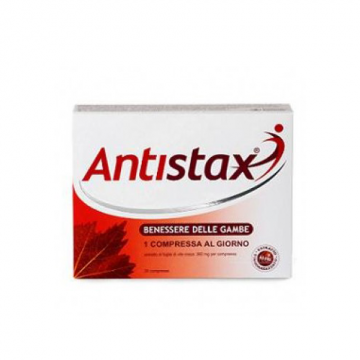 Benessere delle gambe | Integratore foglie di vite rossa 30 cps | ANTISTAX