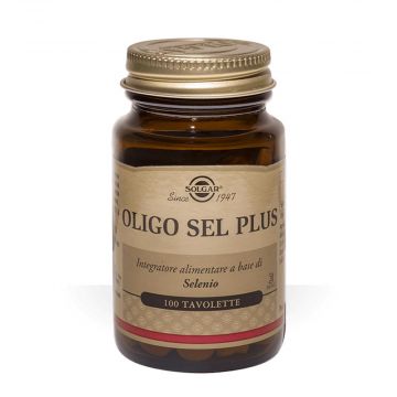 Oligo Sel Plus 100 tavolette | Selenio | SOLGAR