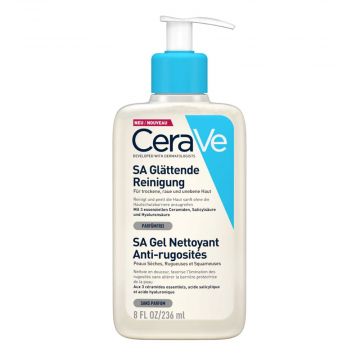 SA Detergente Levigante 236ml | Detergente pelli molto secche e screpolate | CERAVE