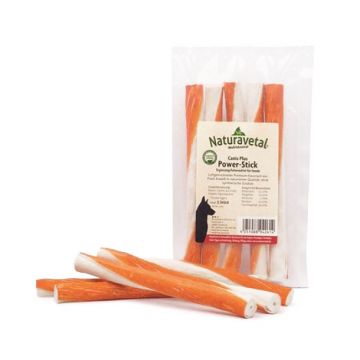 POWER STICK | Snack di Pesce Persico 5 pezzi | NATURAVETAL - Canis Plus