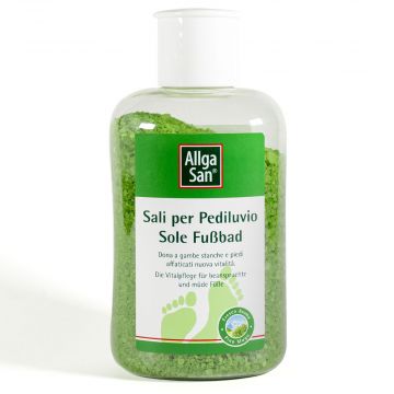 Sali per pediluvio da 100 g o 350 g | Piedi stanchi, gonfi e dolenti | ALLGA SAN