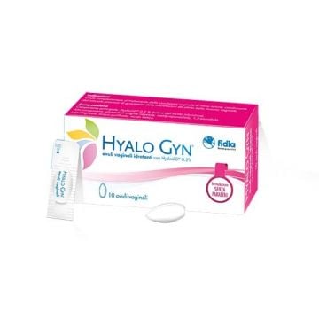 10 OVULI VAGINALI Idratanti | A base di acido ialuronico a lento rilascio | HYALO GYN