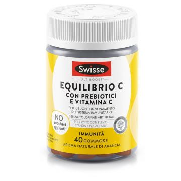 Equilibrio C 40 gommose | Integratore Vitamina C e probiotici | SWISSE