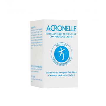 Acronelle 30 cps | Fermenti Lattici per colon irritabile | BROMATECH