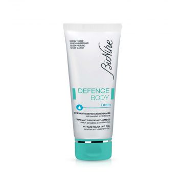 GEL DRENANTE DEFATICANTE Gambe | DRAIN Effetto rinfrescante 100 ml | BIONIKE - Defence Body