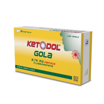 KETODOL GOLA  | 16 Pastiglie aroma limone e miele