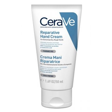 Crema Mani 50ml | Crema mani screpolate e irritate | CERAVE