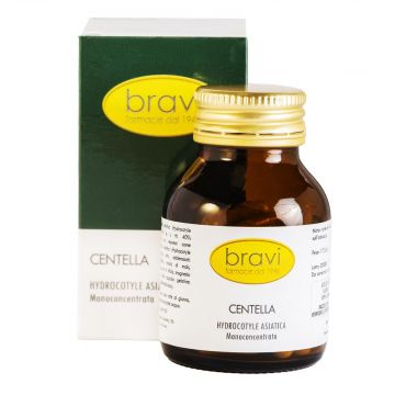 Centella asiatica 50 capsule | Integratore Drenaggio Cellulite | BRAVI LAB