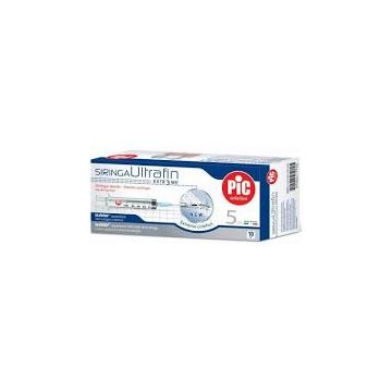 Siringa Pronto Iniezione 5 ml | Kit 10 siringhe sterili + tampone disinfettante + aprifiala | PIC Indolor