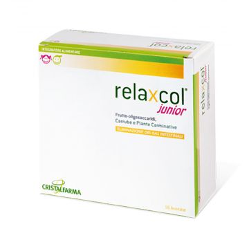 Relaxcol Junior 16 bustine | Integratore per il Gonfiore Addominale| RELAXCOL