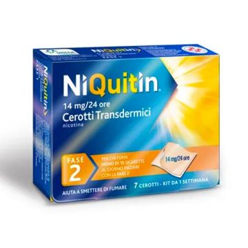 Niquitin 14 mg/24 ore | 7 Cerotti Transdermici