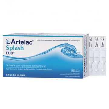 Splash 10 flaconcini Monodose 0,5 ml | Collirio idratazione immediata | ARTELAC