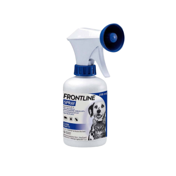 Spray Antiparassitario 250ml | Con applicatore - Cani e gatti | FRONTLINE