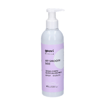 My Smooth Side 240ml | Crema corpo acido ialuronico | GOOVI By Hunziker