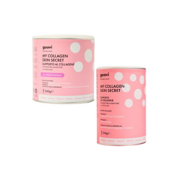 My Collagen Skin Secret 240g | Integratore collagene vari gusti| GOOVI By Hunziker