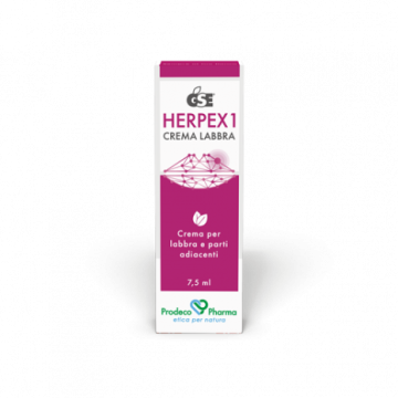 Herpex 1 7,5 ml | Crema Labbra herpes labiale | GSE