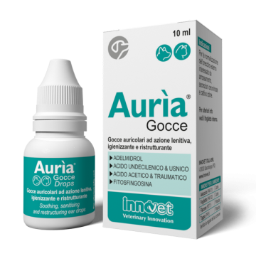 Auria Gocce 10ml | Auricolari - cani/gatti| INNOVET
