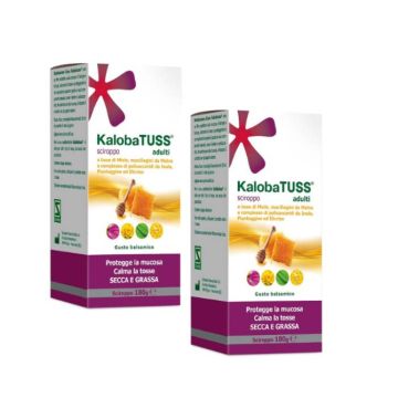 Bipack Kalobatuss Adulti | Sciroppo 180g Tosse secca e grassa | SCHWABE_Fitoterapia
