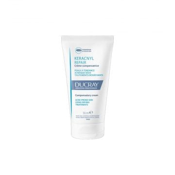 Keracnyl crema compensatrice 50 ml | crema riparatrice pelle acneica | DUCRAY