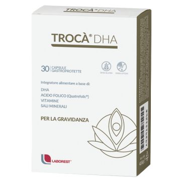 Troca' Dha 30cps | Dha, acido folico, vitamine, sali | LABOREST