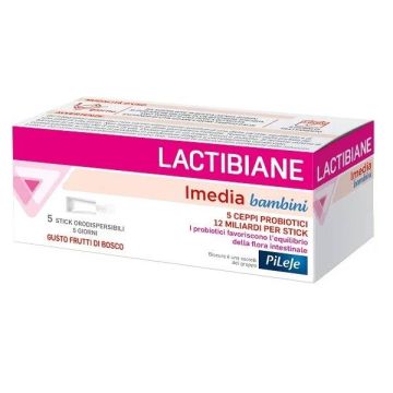Lactibiane Imedia Bambini 5 Stick | Equilibrio intestinale | BIOCURE