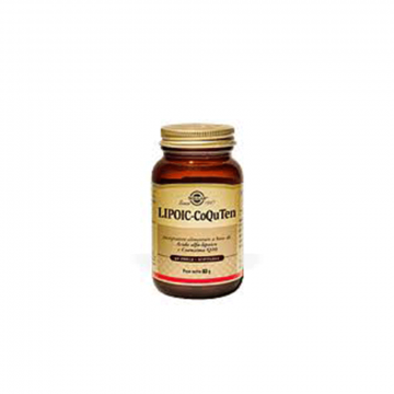 Lipoic CoQuTen 60 Perle | Coenzima 10 e Acido Alfa Lipoico | SOLGAR