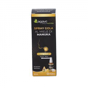 Manuka Spray 20 ml | Spray orale infiammazioni | AGAVE NATURA