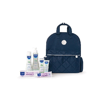 Borsa Zaino | Borsa kit igiene e cosmesi bimbo | MUSTELA