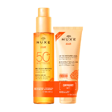 Nuxe Sun - Kit Duo Olio Solare + Doposole | Set benessere estate | NUXE