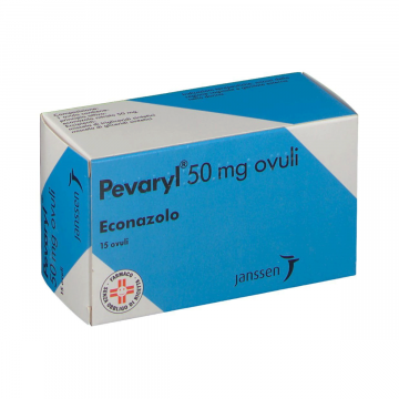 PEVARYL 50mg | Econazolo Nitrato | 15 Ovuli Vaginali