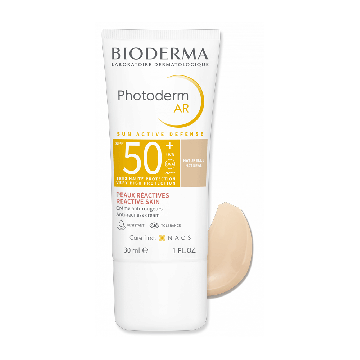 Photoderm - AR SPF 50+ Finish naturale | Crema colorata anti-rossore | BIODERMA