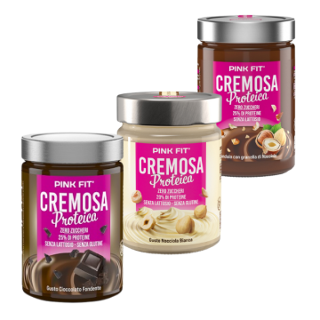 Cremosa Proteica 300g | Zero Zuccheri aggiunti - Vari Gusti | PINK FIT