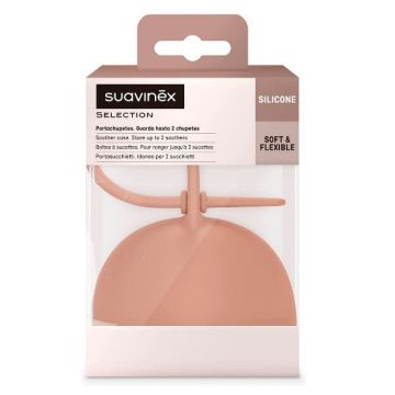 Porta Succhietto per 2 Ciucci  | Orange | SUAVINEX Color Essence