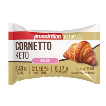 Keto - Cornetto No carbo 50gr | Dolce | PRONUTRITION