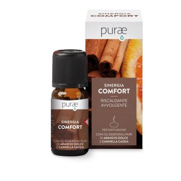 Sinergia Comofort 10ml |Olii essenziali per duffusore | PURAE