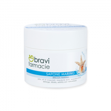 Sapone Marino Brezza Marina 350 ml | Scrub corpo con sali e oli nobili | Bravi Farmacie