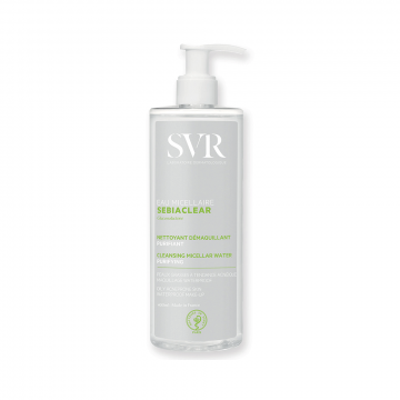 Sebiaclear - Eau Micellaire 400ml | Acqua micellare pelli miste e grasse | SVR