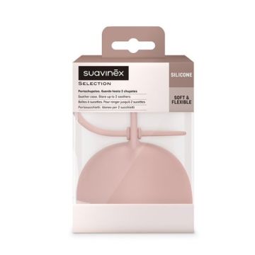 Portasucchietto per 2 Ciucci |COLOR ESSENCE - Nude | SUAVINEX