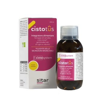Cistotus Cistosystem 200ml | Fluidità delle secrezioni bronchiali | SITAR