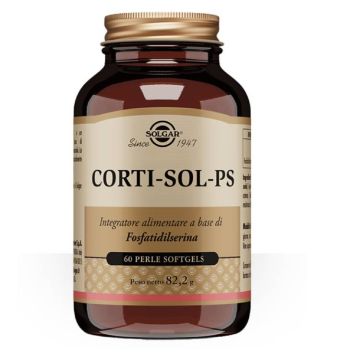Corti-Sol-Ps 60 perle | Fosfatidilserina da lecitina di soia | SOLGAR