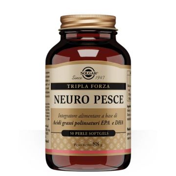 Neuro Pesce 50 Perle Softgels | Integratore Omega 3 | SOLGAR