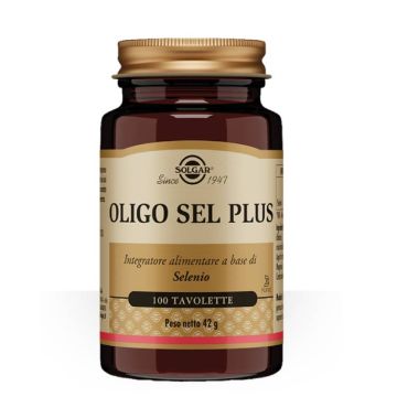 Oligo Sel Plus 100 tavolette | Selenio | SOLGAR