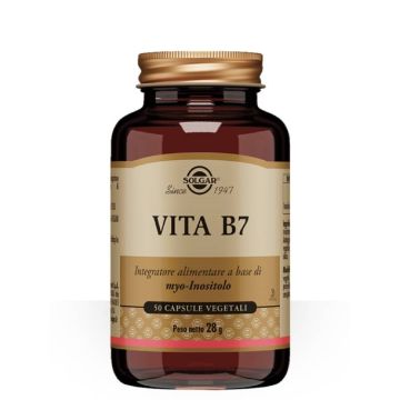 Vita B7 50 Capsule veg | Integratore di  Myo-Inositolo | SOLGAR