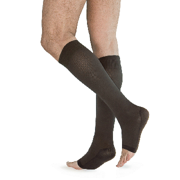 Relax Unisex - Gambaletto 140 Den 18/21mmHg | Punta aperta - varie tg/colori | SOLIDEA
