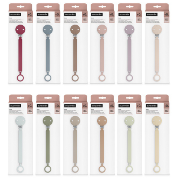 Wonder - Clip Ciuccio | In silicone - Vari colori | SUAVINEX