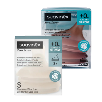 ZeroZero - Tettarella Anticolica +0m | Flusso lento - Vari colori | SUAVINEX
