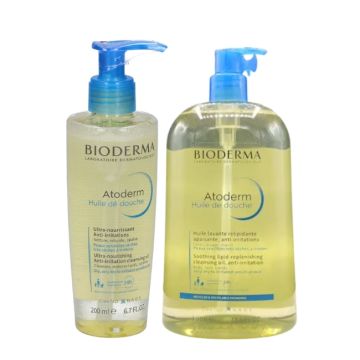 Atoderm - Huile De Douche 200ml/1000ml | Olio Doccia Nutriente | BIODERMA 