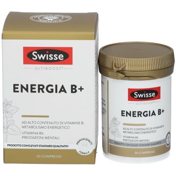 Energia B+ 50 Cpr | Integratore concentrato vitamina B | SWISSE